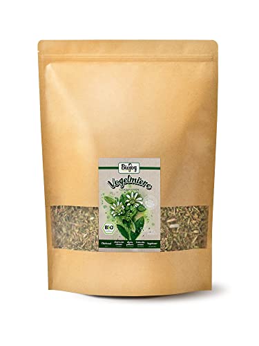 Biojoy BIO-Vogelmiere-Tee (500 g), getrocknet und geschnitten (Stelaria media) von Biojoy