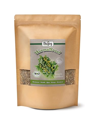 Biojoy BIO-Wermutkraut-Tee (250 g), getrocknet und geschnitten, Wermut-Tee (Artemisia absinthium) von Biojoy