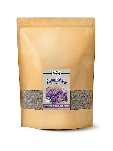 Biojoy Bio-Lavendelblüten getrocknet (500 g), Lavendel-Tee, ohne Zusatzstoffe (Lavandula officinalis) von Biojoy