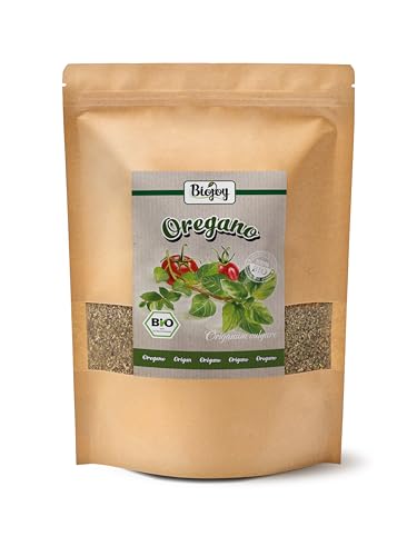 Biojoy BIO-Oregano, getrocknet und gerebelt (250 gr), Oregano Tee (Origanum vulgare) von Biojoy