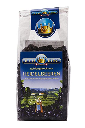 BioKing 3x 40g gefriergetrocknete Bio HEIDELBEEREN (EUR 6,49 / Pkg.) von Bioking