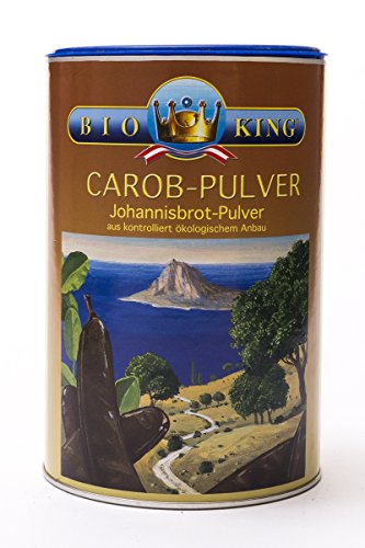 BioKing 3x 500g BIO CAROB-Pulver, Johannisbrot-Pulver (EUR 6,89 / Dose) von Bioking