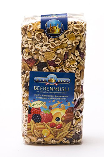 BioKing 4x 375g BIO Beeren-Müsli (EUR 5,30 / Pkg.)… von Bioking