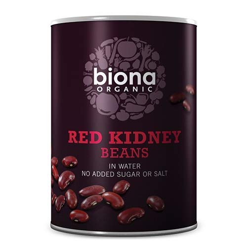 Biona, rote Kidneybohnen in Wasser, ungesalzen, BIO, [1 x 400g.] von BIONA ORGANIC