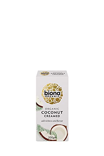 Biona Organic Creamed Coconut 200 g (Pack of 6) von Biona