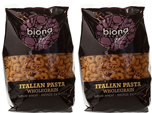 (2 Pack) - Biona - Org Wholewheat Macaroni | 500g | 2 PACK BUNDLE by Biona von Biona