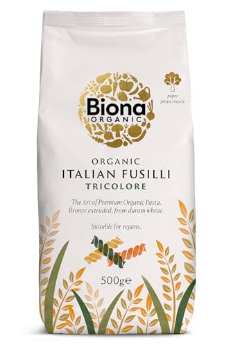 BIONA Fusilli Tri Colore ~ ??Bronze extrudierten 500g von Biona