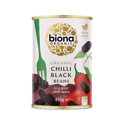 Biona Organic Black Bean Chilli 410g (Pack of 6) von Biona