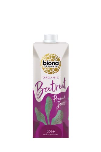 Biona Organic Rote-Bete-Saft - Gedrückt 4x0.5L von Biona