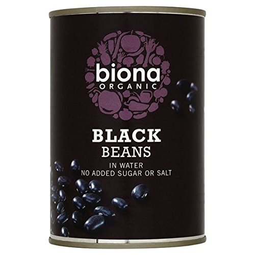 Biona Organic Schwarze Bohnen in Wasser 400g von Biona