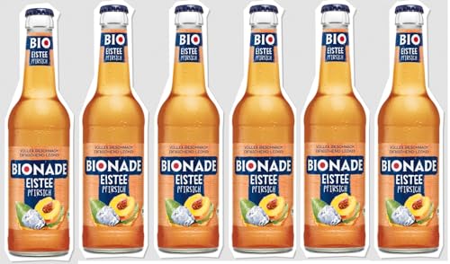 Bionade Eistee Pfirsisch 6 x 0,33 Liter inkl. 0,48€ MEHRWEG Pfand von Bionade