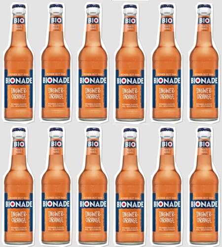 Bionade Ingwer Orange 12 x 0,33 Liter inkl. 0,96€ MEHRWEG Pfand von Bionade