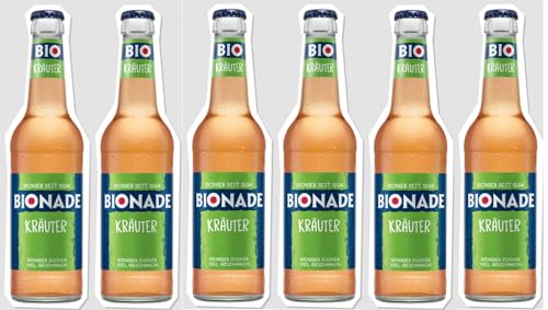 Bionade Kräuter 6 x 0,33 Liter inkl. 0,48€ MEHRWEG Pfand von Bionade