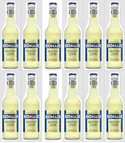 Bionade Limonade Zitrone 12 x 0,33 Liter inkl. 0,96€ MEHRWEG Pfand von Bionade