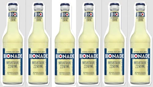 Bionade Limonade Zitrone 6 x 0,33 Liter inkl. 0,48€ MEHRWEG Pfand von Bionade