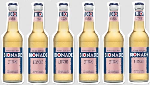 Bionade Litschi 6 x 0,33 Liter inkl. 0,48€ MEHRWEG Pfand von Bionade
