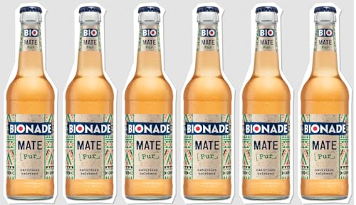 Bionade Mate Pur 6 x 0,33 Liter inkl. 0,48€ MEHRWEG Pfand von Bionade