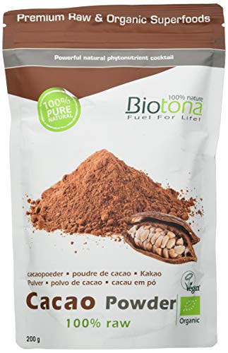 Biotona Cacao raw powder, 1er Pack (1x 200g) von Biotona