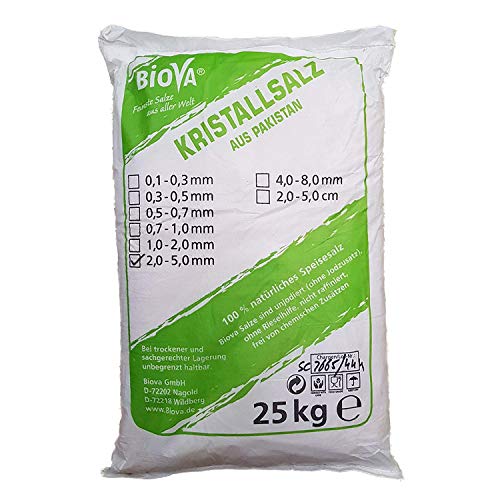 Himalaya Kristallsalz aus Pakistan Granulat 25 kg von Biova von Biova