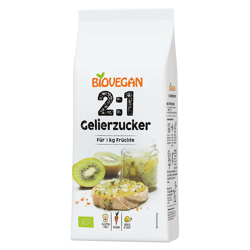 Bio Gelierzucker 2:1 von Biovegan