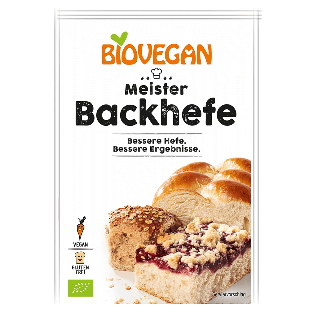 Bio Meister Backhefe von Biovegan