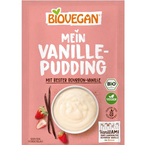 Bio Vanille Pudding mit Bourbon-Vanille von Biovegan