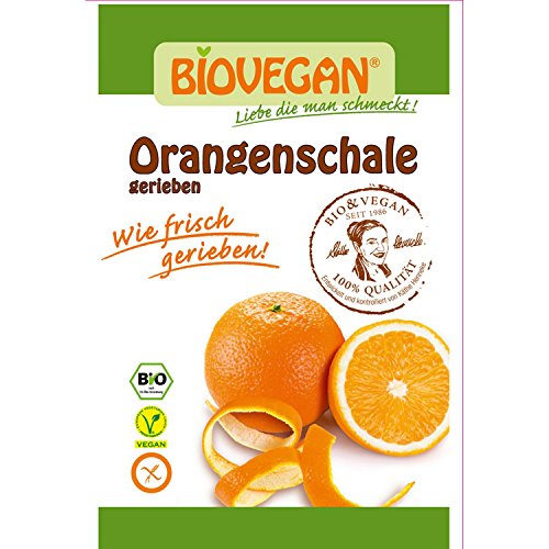 BioVegan Orangenschalen, gerieben (9 g) - Bio von Biovegan