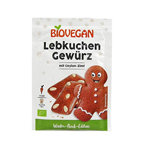 Biovegan Lebkuchen Gewürz, BIO (1 x 15 gr) von Biovegan