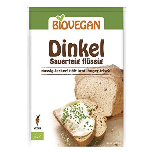 Biovegan - Sauerteig Dinkel flüssig bio - 100 g - 10er Pack von Biovegan