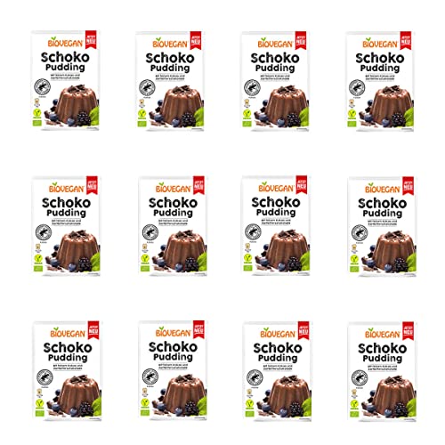 Biovegan - Schoko Pudding bio - 55 g - 10er Pack von Biovegan