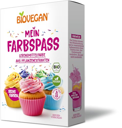 Farbspaß, Färbende Lebensmittel, BIO von Biovegan