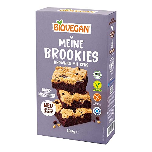 Meine Brookies, BIO, DZG Glutenfrei von Biovegan