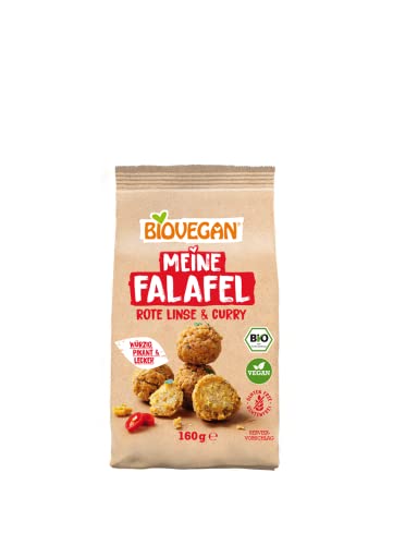 Meine Falafelmischung rote Linse Curry von Biovegan