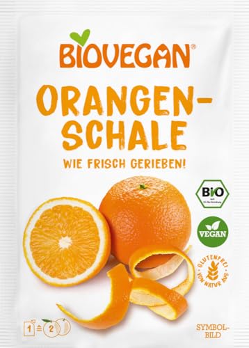 Meine Orangenschale, gerieben, BIO, BV, 9g von Biovegan