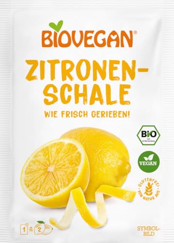 Meine Zitroneschale, gerieben, BIO, BV, 9g von Biovegan