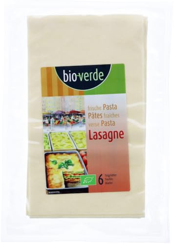 Frische Lasagne Teigplatten 12 x 200 gr von Bioverde