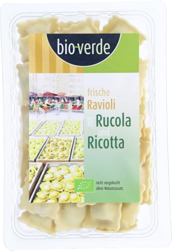 Frische Ravioli Rucola & Ricotta von Bioverde