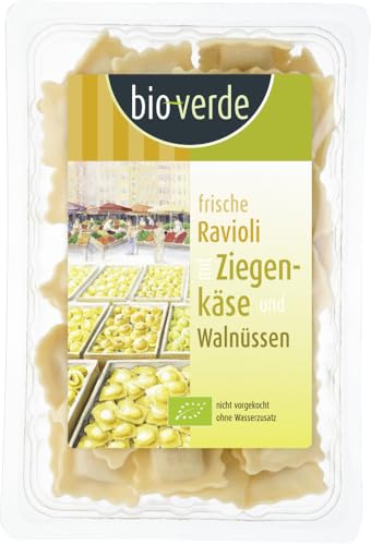 Frische Ravioli mit Ziegenkäse von Bioverde