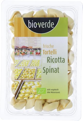 Frische Tortelli mit Ricotta & Spinat von Bioverde