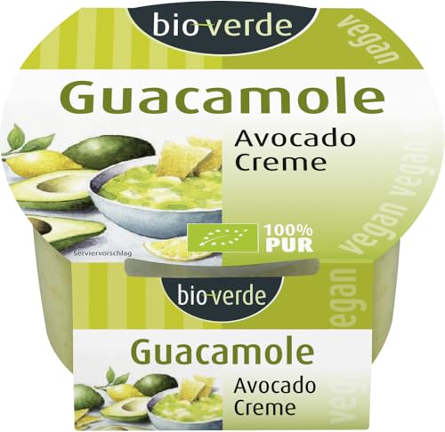 Guacamole Avocado-Creme, vegan 12 x 150 gr von Bioverde