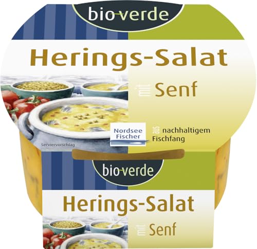 Herings-Salat in Senf-Marinade von Bioverde