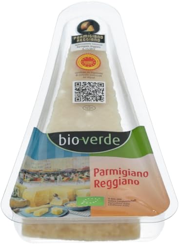 Ital. Parmigiano Reggiano egalisiertes Stück von Bioverde