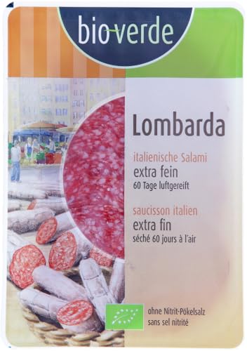 Ital. Salami Lombarda Aufschnitt von Bioverde