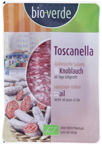 Ital. Salami Toscanella Aufschnitt von Bioverde