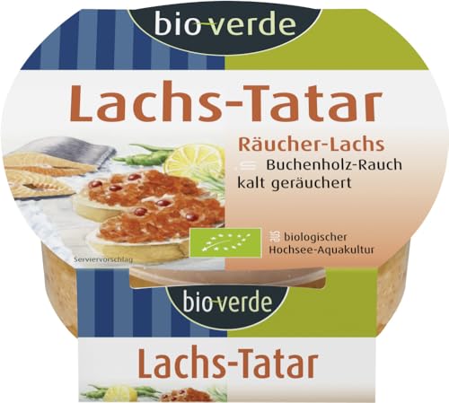 Räucherlachs-Tatar 12 x 125 gr von Bioverde