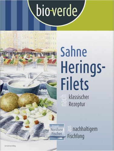 Sahne-Herings-Filets 12 x 350 gr von Bioverde