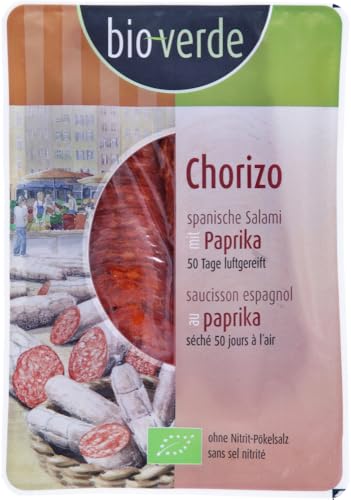 Span. Chorizo Paprika-Salami Aufschnitt von Bioverde