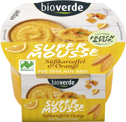 Super Mousse - Süßkartoffel & Orange NATURLAND von Bioverde