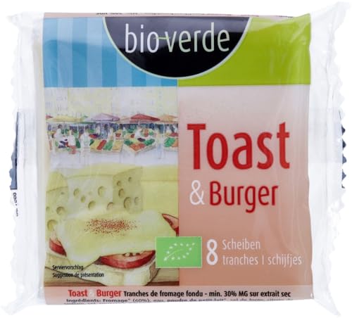 Toast & Burger Schmelzkäsescheiben 18 x 150 gr von Bioverde