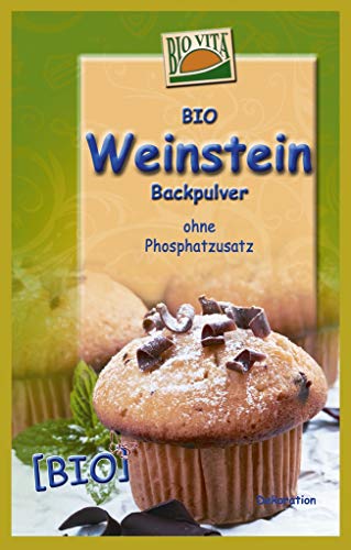 Biovita - Bio Weinstein Backpulver - 1St/25,5g von Biovita